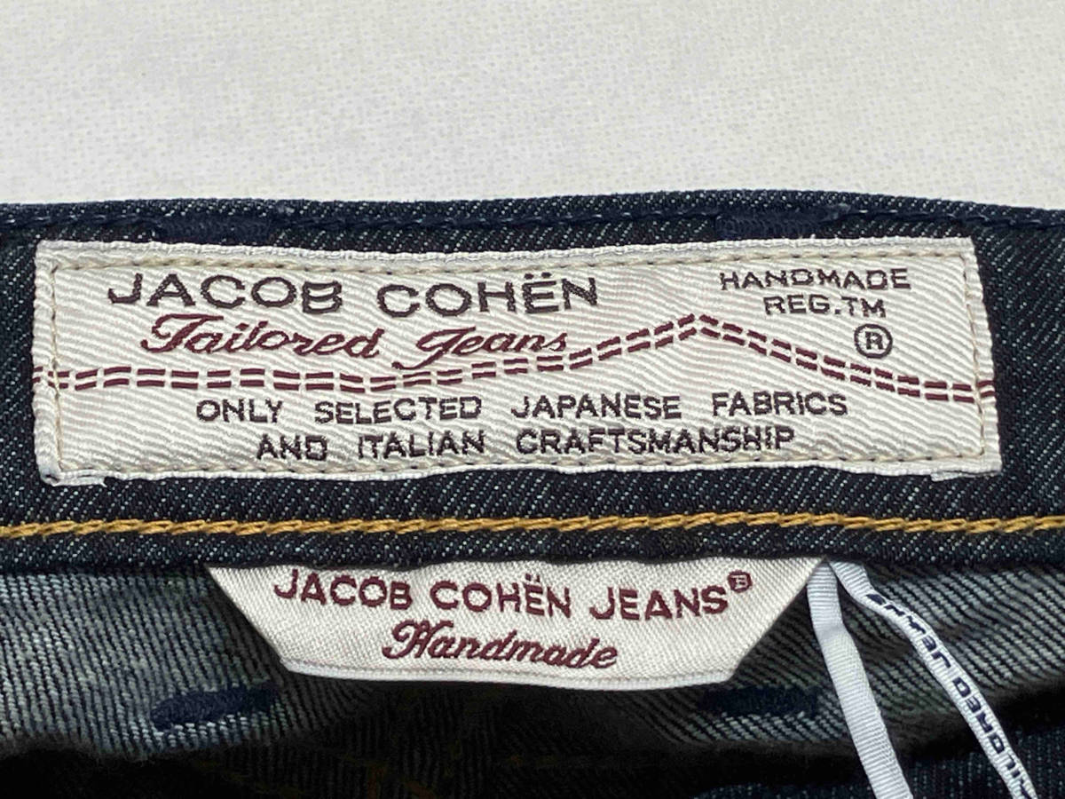 JacobCohen ジーンズ 6514 W31 インディゴブルー ハラコパッチ メンズ通年_画像5