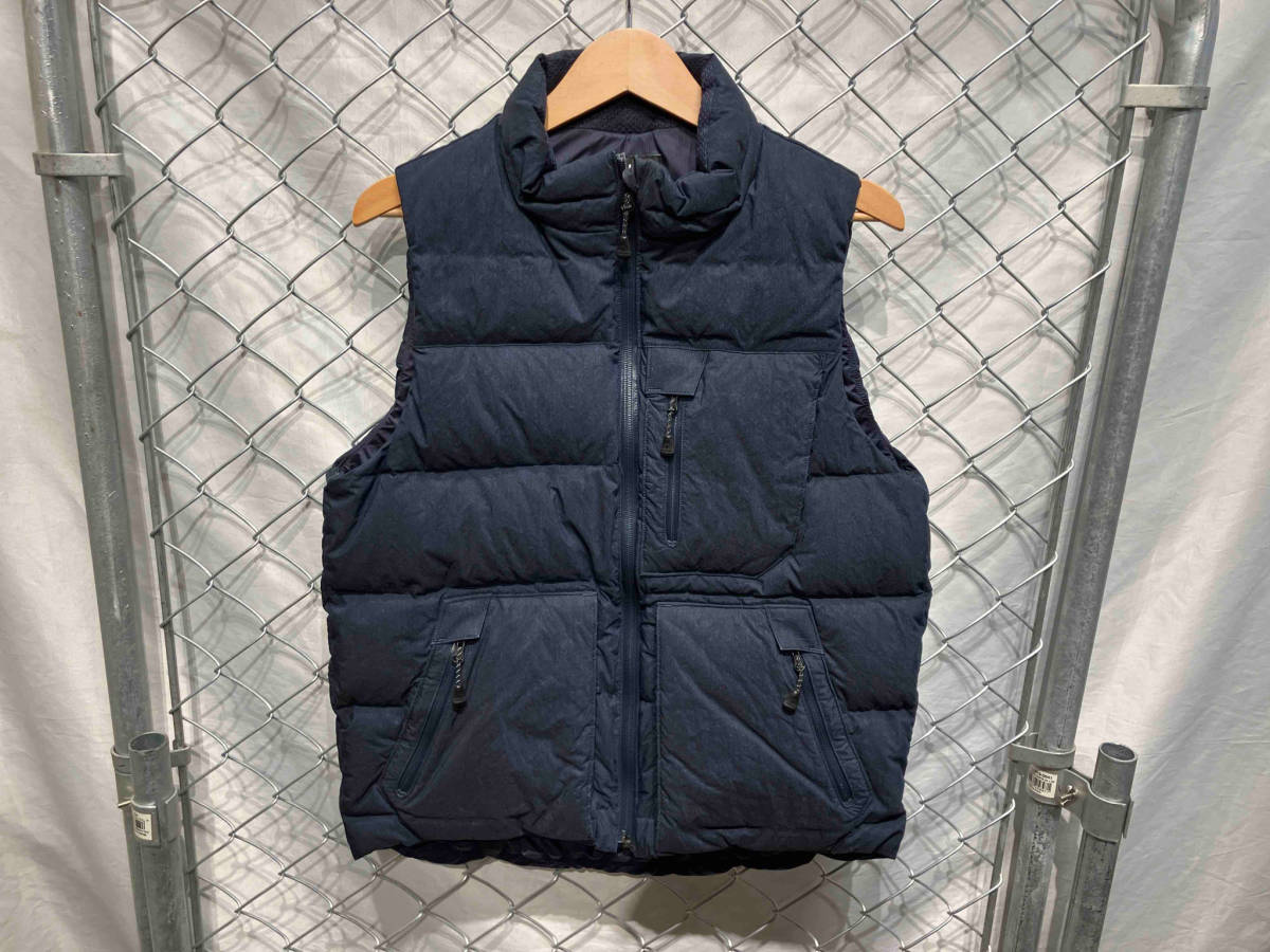 SNOW PEAK Down Vest WATER-RESISTANT ZIP No.JK-16AU008 Size:S スノーピーク ダウンベスト 止水ジップ 日本製