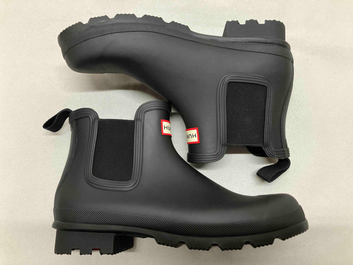 HUNTER Hunter side-gore boots rain boots approximately 26.0cm black 