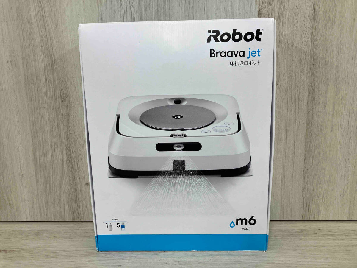 iRobot Braava jet m6 (ブラーバジェット) m613860 床拭きロボットの画像1