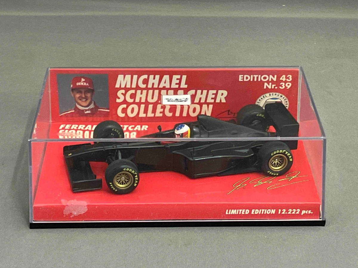 【※ケースいたみ有り※】MINICHAMPS 1/43 フェラーリ テストカー フィオラノ 1998 (M.シューマッハ) ミニチャンプス_画像1