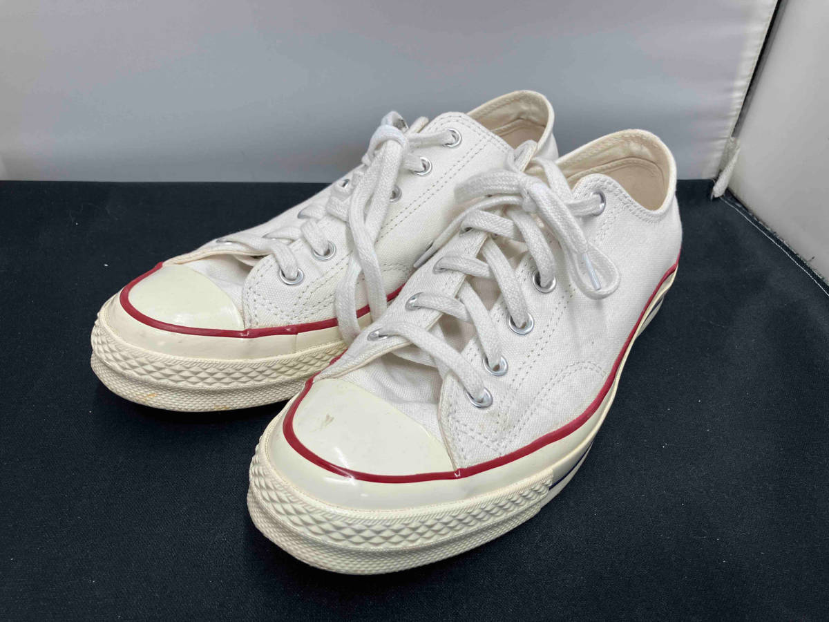 CONVERSE CT70 WHITE LES LOW CUT スニーカー コンバース ホワイト 26.5cm 箱無しの画像1