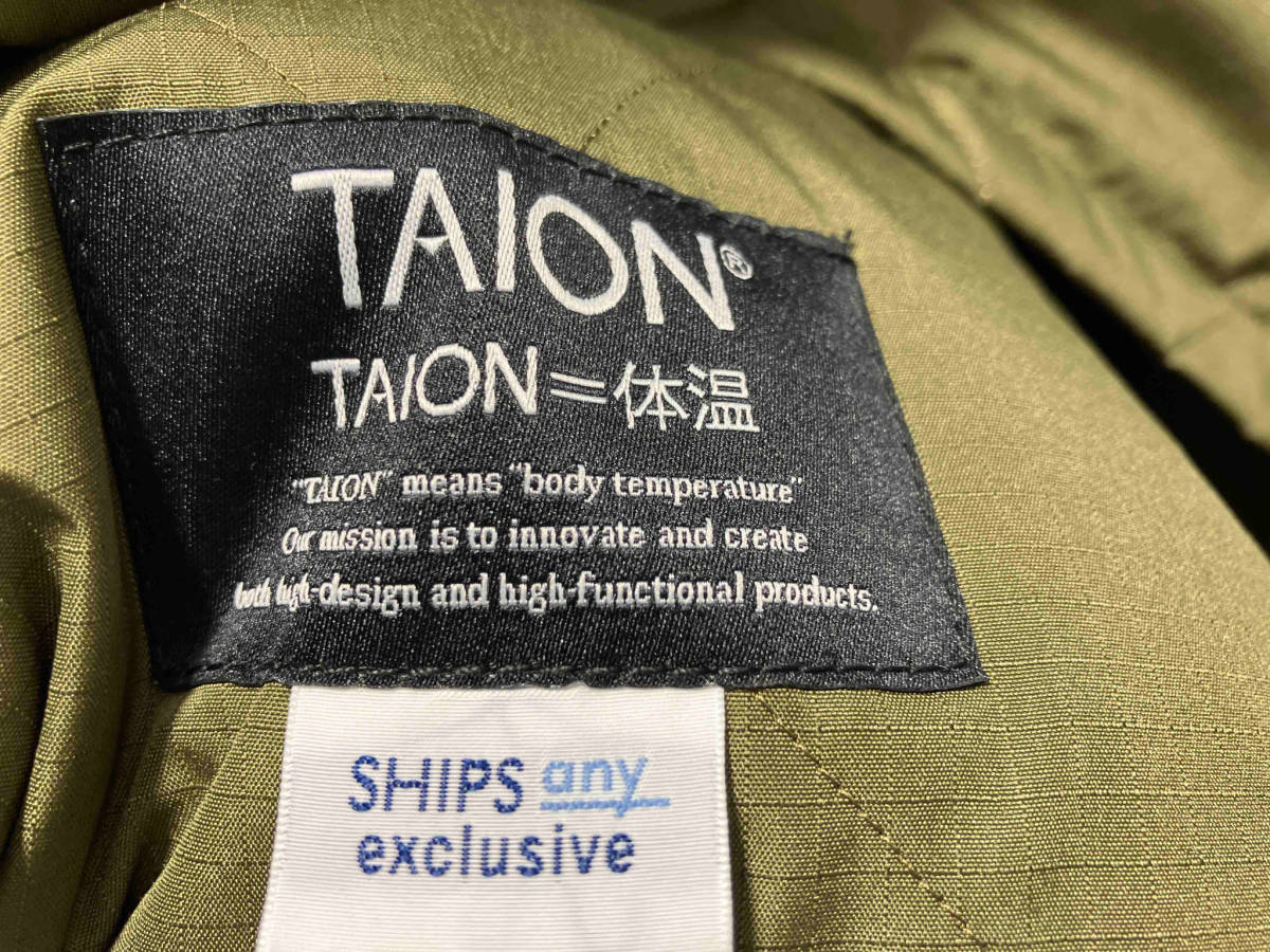 TAION SHIPS キルティングジャケット タイオン シップス 店舗受取可_画像4