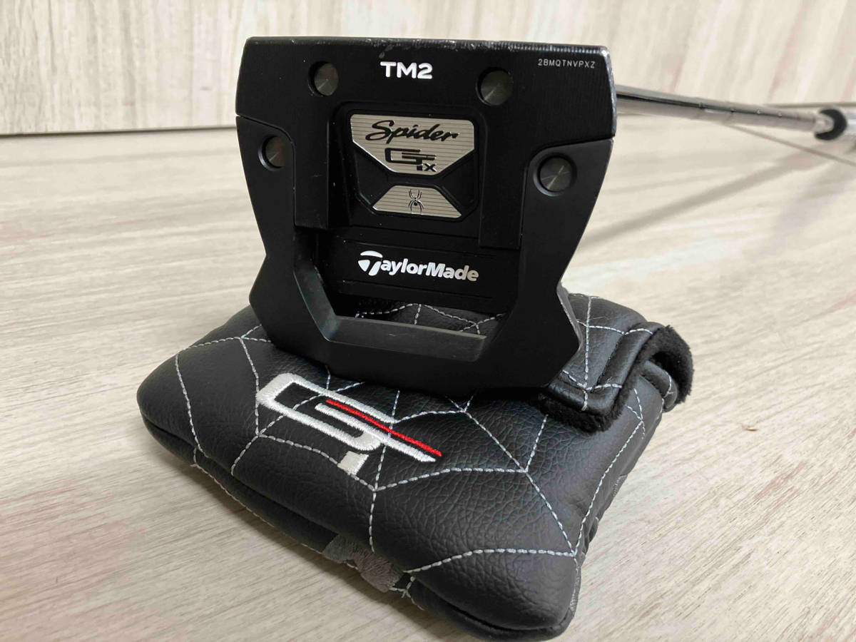 TaylorMade SPIDER GTX トラスセンター テーラーメイド 男性右利き用 パター ゴルフ クラブ_画像1