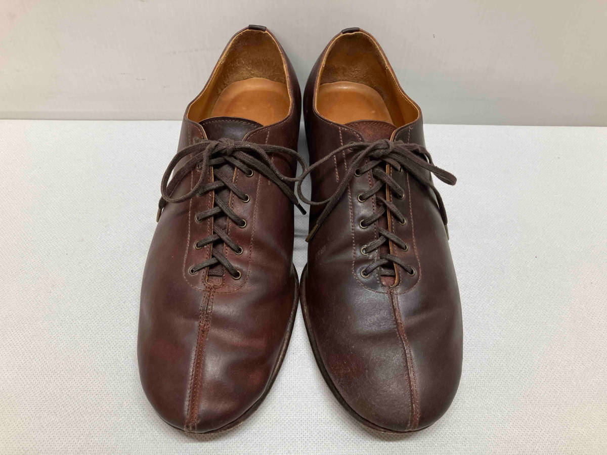 forme フォルメ fm-08／ Calf Blucher plain toe その他ドレスシューズ レザー メンズ 約25.0cm ダークブラウン 箱あり_画像2