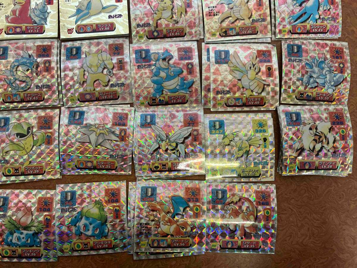 現状品 ポケモンシール アマダ 最強シール列伝　当時物　キラのみ　合計250枚セット_画像9