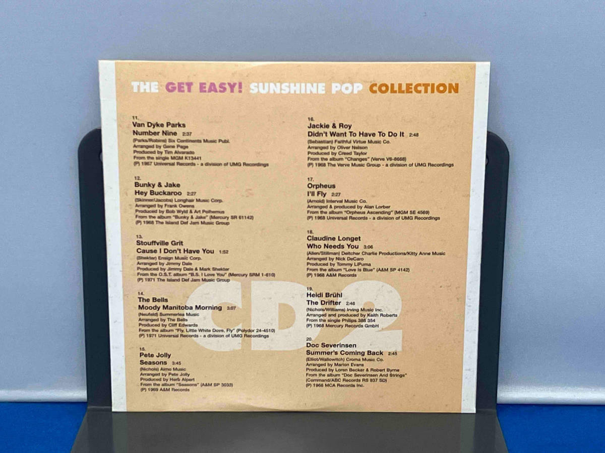 (オムニバス) CD 【輸入盤】The Get Easy ! Sunshine Pop Collectionの画像9