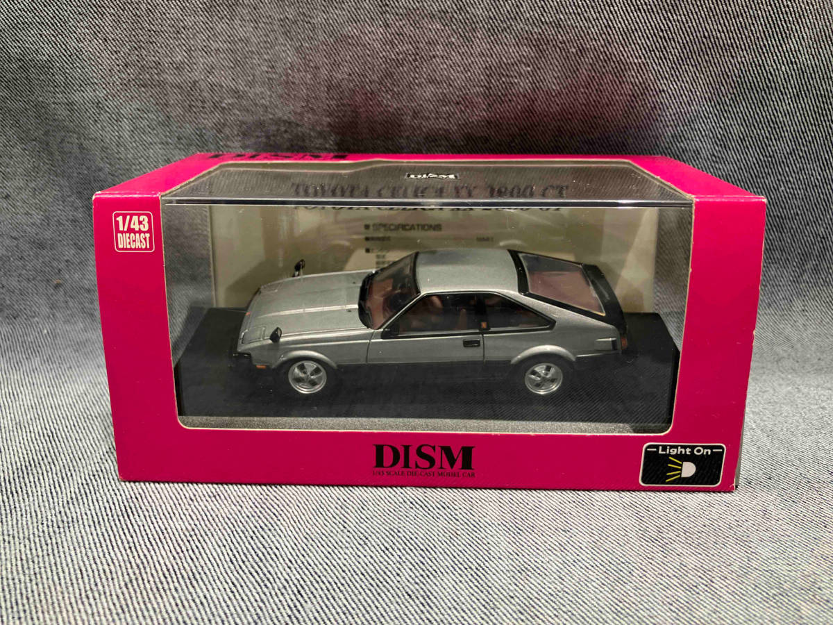 DISM 1/43 トヨタ セリカ XX 前期 2800 GT MA-61 GREY METAL/GUN METAL(ゆ18-02-19)_画像1