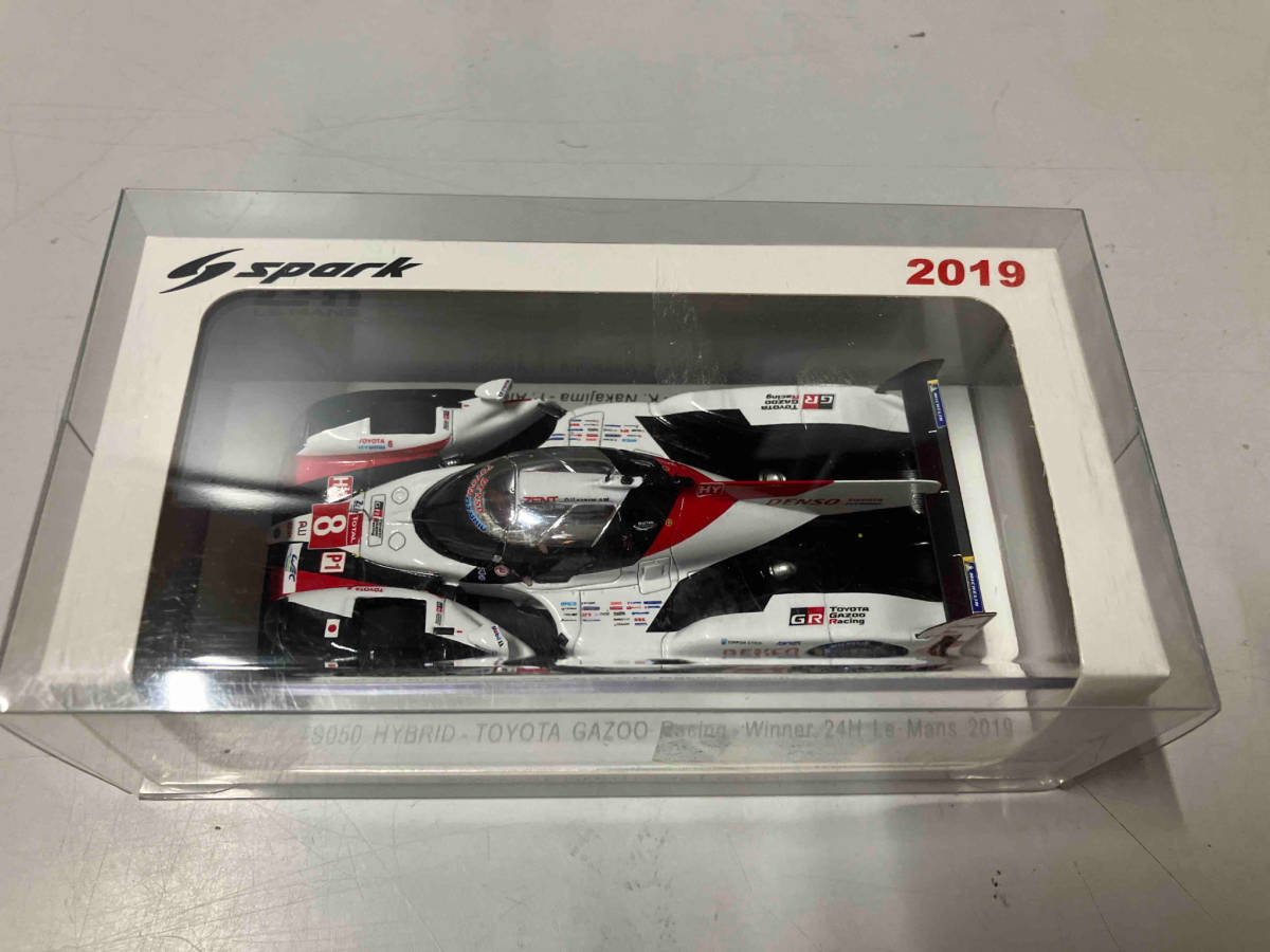 Spark model 1/43 TOYOTA TS050 HYBRID TOYOTA GAZOO Racing Winner 24H Le Mans 2019 #8 K.Nakajima Ｓｐａｒｋ　ｍｏｄｅｌ_画像2
