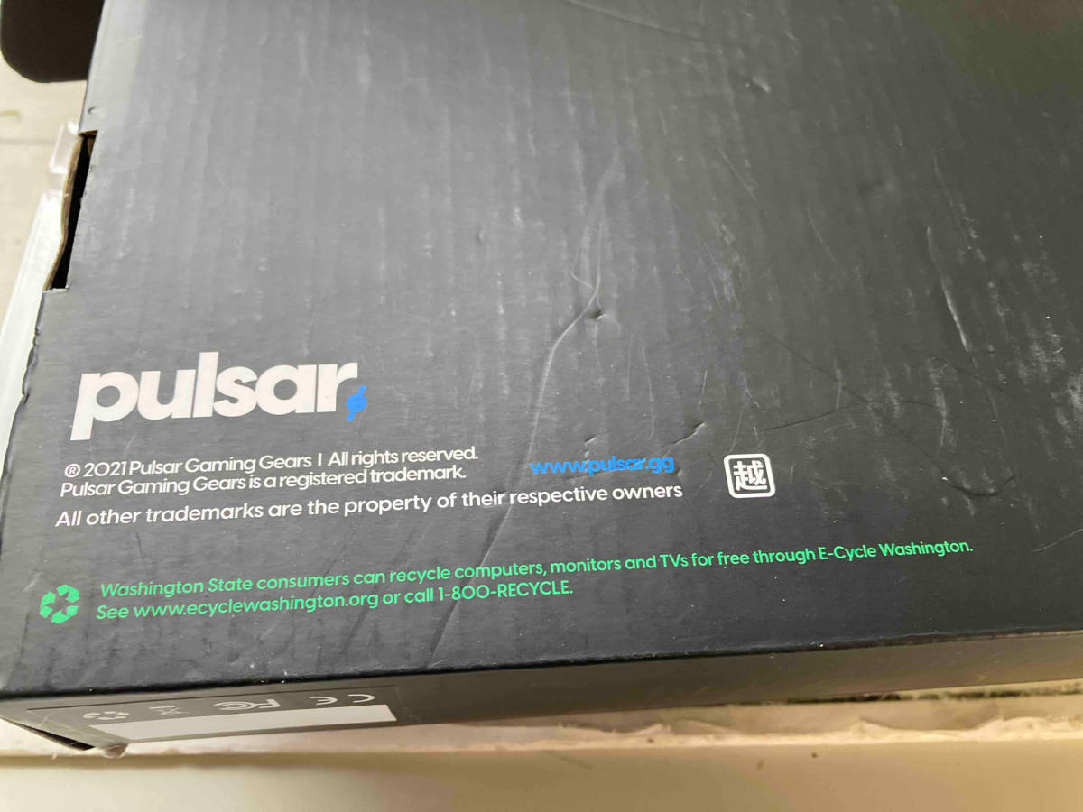 現状品 未使用品 Pulsar Gaming Gear ゲーミングキーボード PCMK TKL WHITE Barebone ボードのみ 91キー JIS配列_画像4