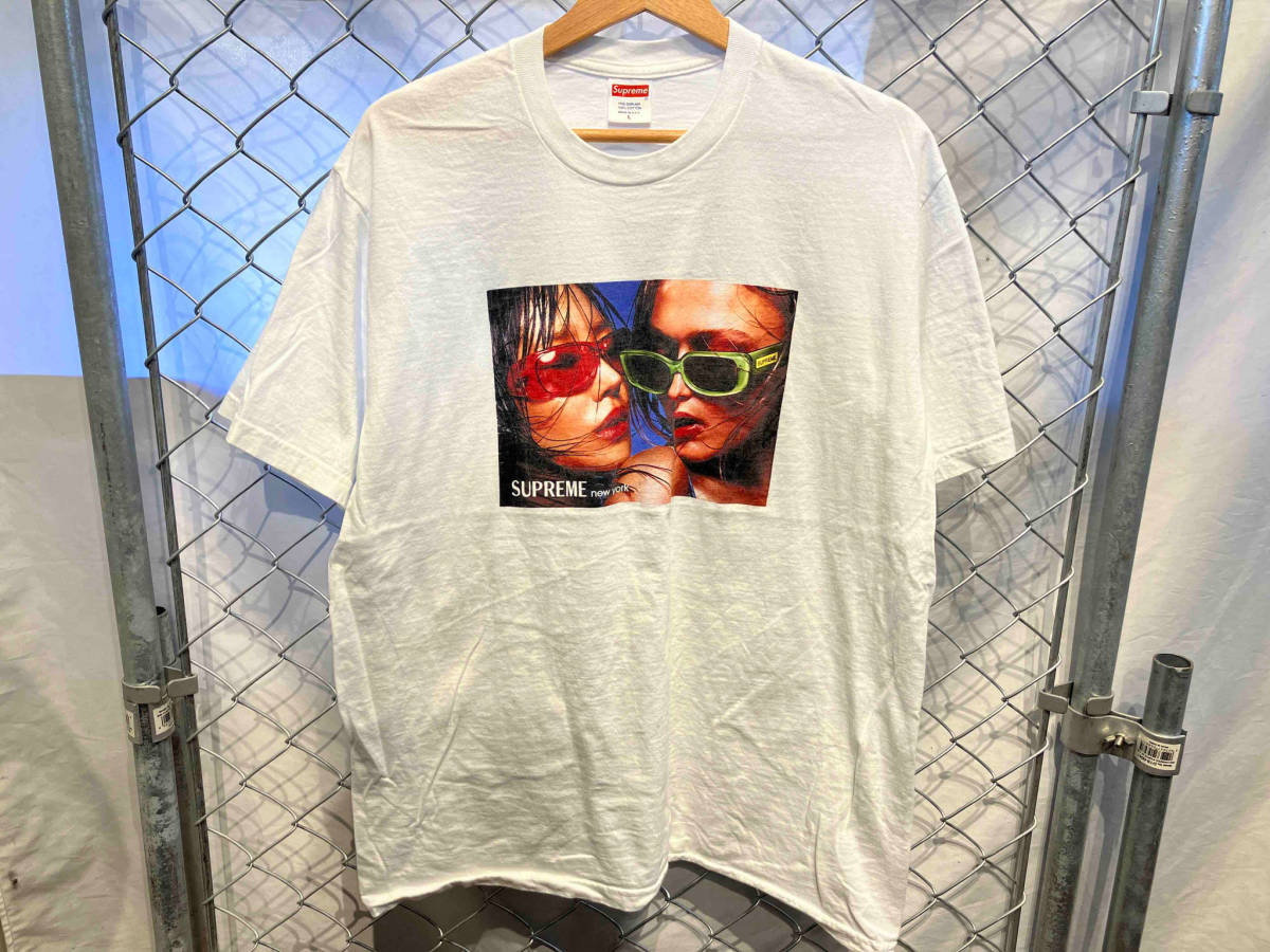 Supreme 23ss Eyewear Tee white シュプリーム アイウェア半袖Tシャツ ホワイト サイズL 店舗受取可