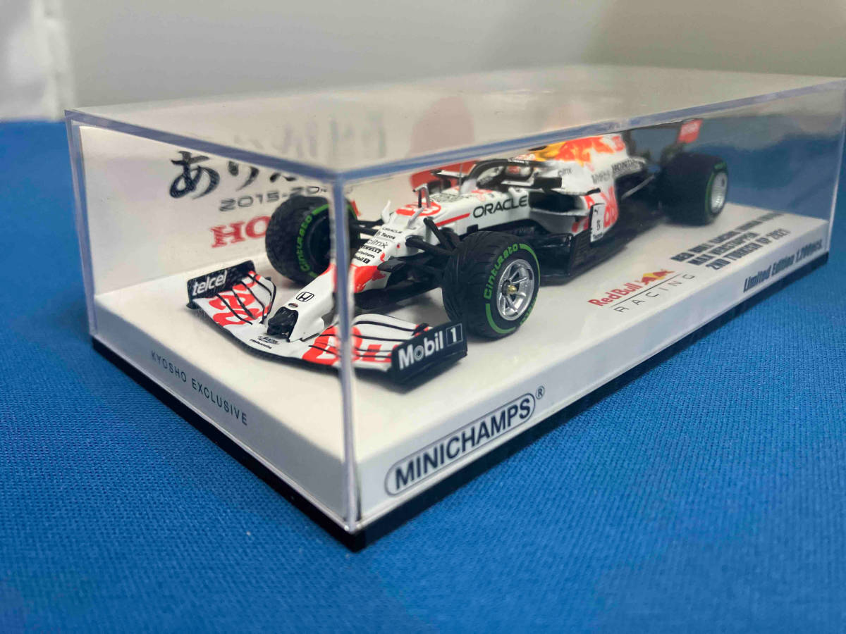 MINICHAMPS 1/43 レッド ブル レーシング ホンダ RB16B マックス・フェルスタッペン トルコGP2021 2位 (ありがとうホンダカラー)_画像2