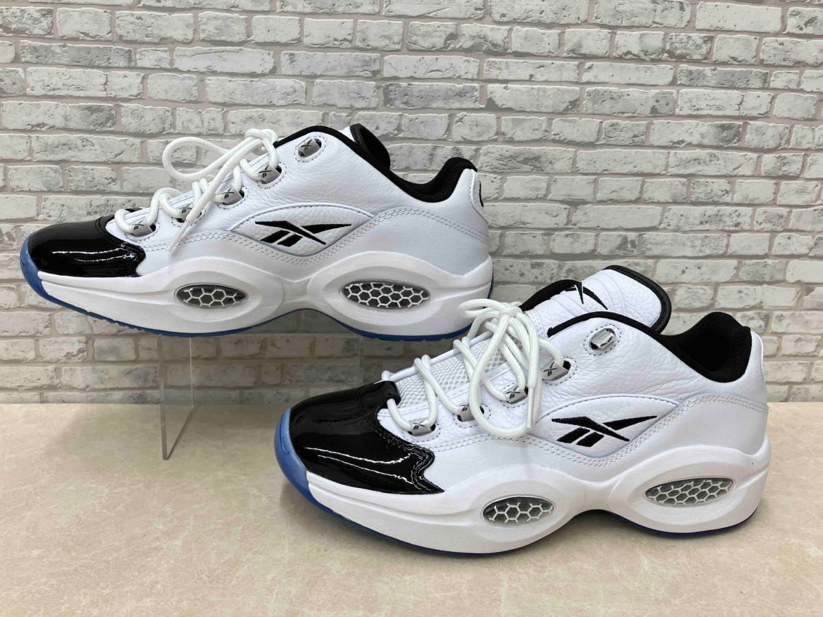 Reebok リーボック QUESTION LOW クエスチョン ロー GW8863 スニーカー 28cm ホワイト×ブラック×ブルー_画像2