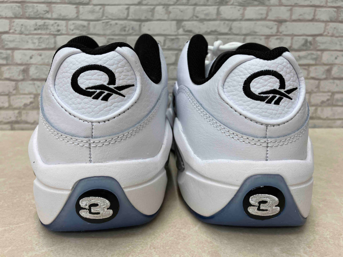 Reebok リーボック QUESTION LOW クエスチョン ロー GW8863 スニーカー 28cm ホワイト×ブラック×ブルー_画像4