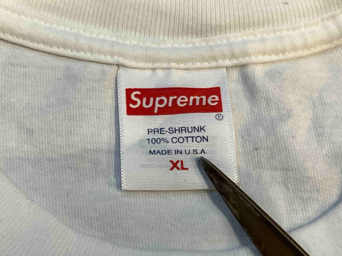 Supreme 23aw stencil tee white シュプリーム ステンシル半袖Tシャツ ホワイト サイズL 店舗受取可_画像3