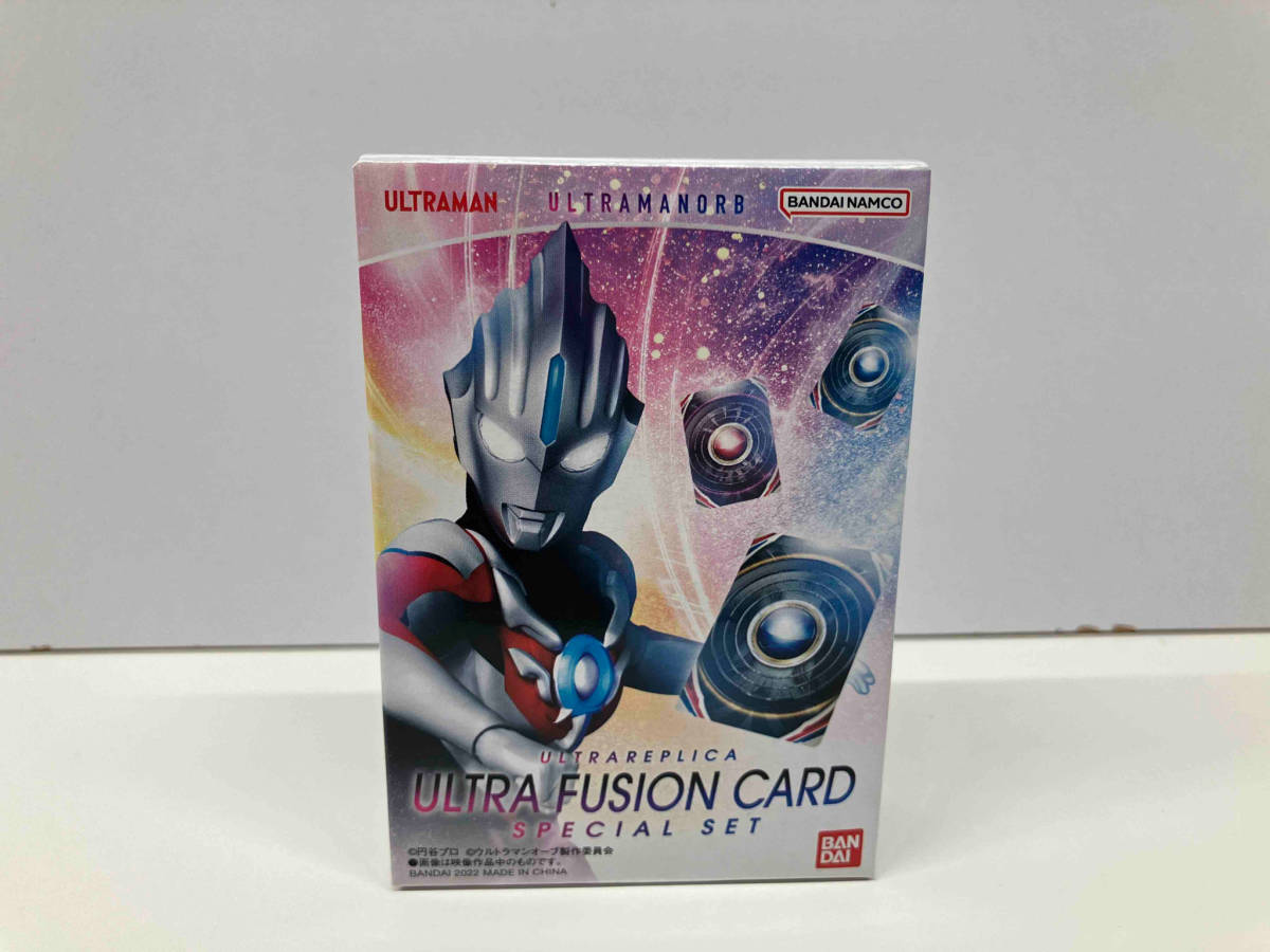 未開封品 ウルトラレプリカ ウルトラフュージョンカード SPECIAL SET ウルトラマンオーブ_画像1