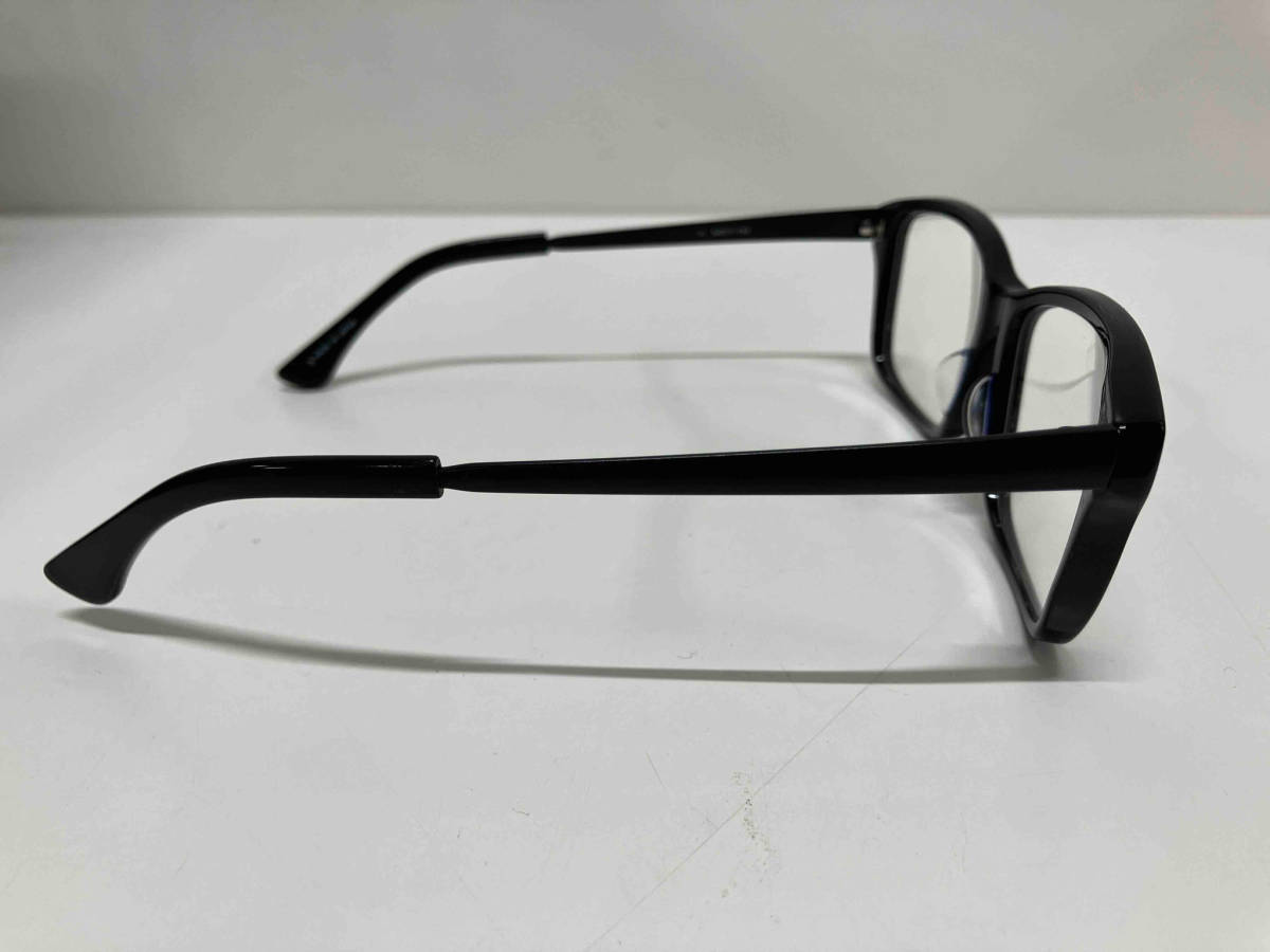 VIKTOR&ROLF ヴィクター&ロルフ 70-0079 伊達メガネ 眼鏡 ブラック ウェリントン 日本製の画像4