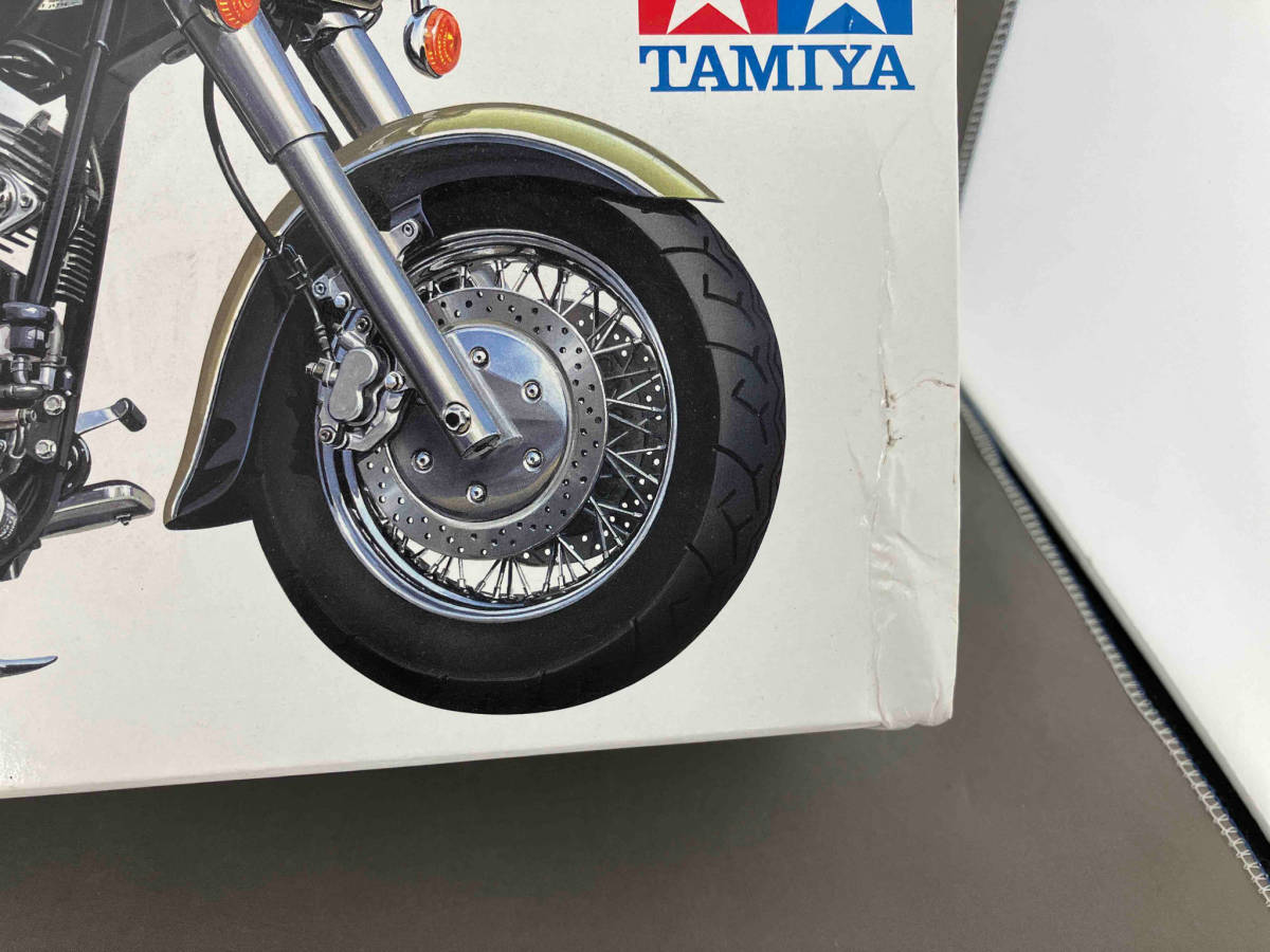プラモデル タミヤ ヤマハ XV1600 ロードスター カスタム 1/12 オートバイシリーズ No.135 ディスプレイモデル_画像6