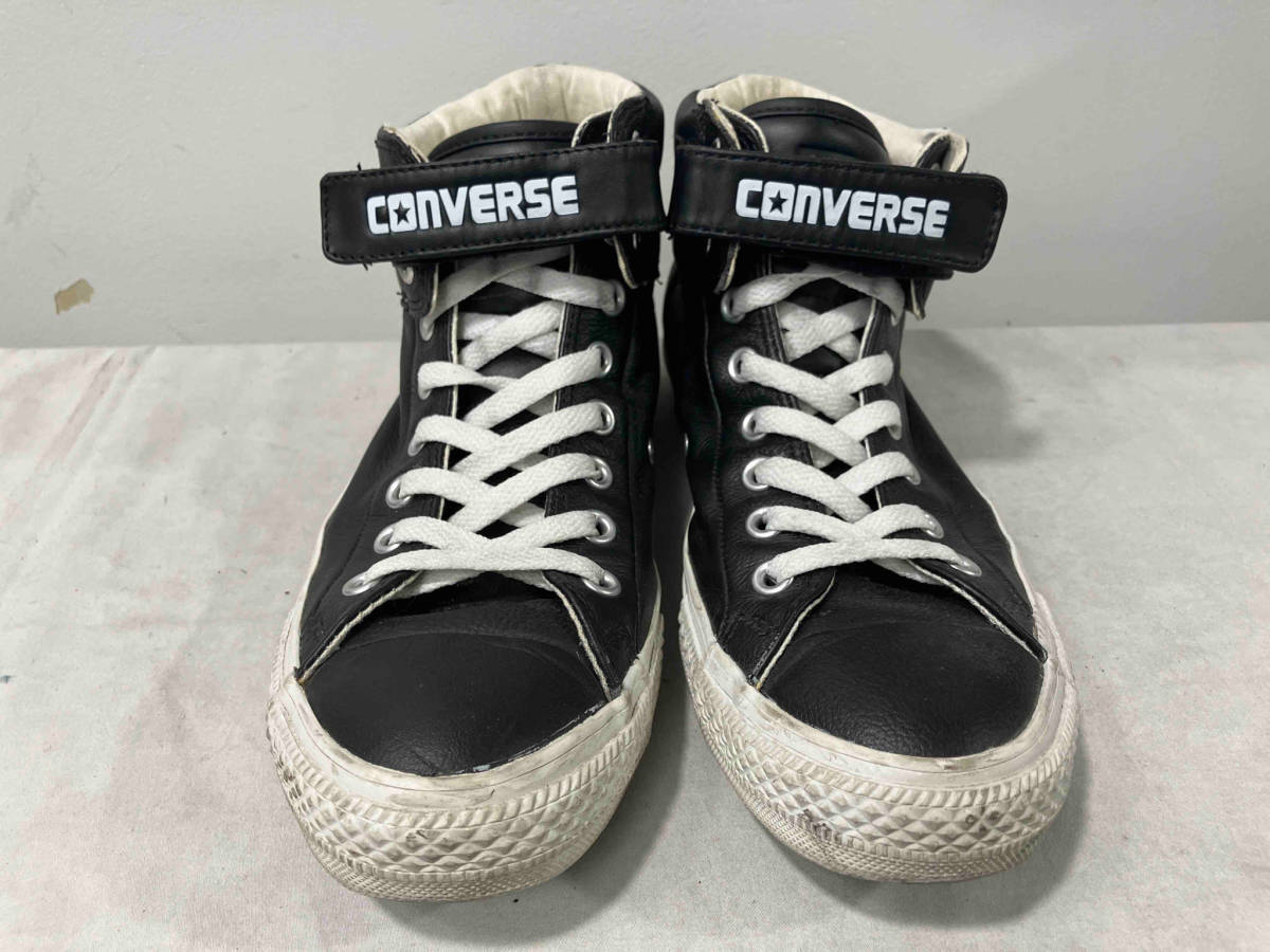 CONVERSE CT Loopback Hi All Star Leather High スニーカー ブラック サイズ25.5cm コンバース オールスター チャックテイラー レザー_画像2