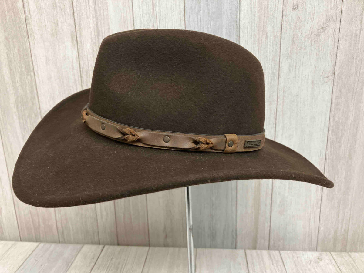 RENEGADE renegade USA made Western hat light felt hat Brown 
