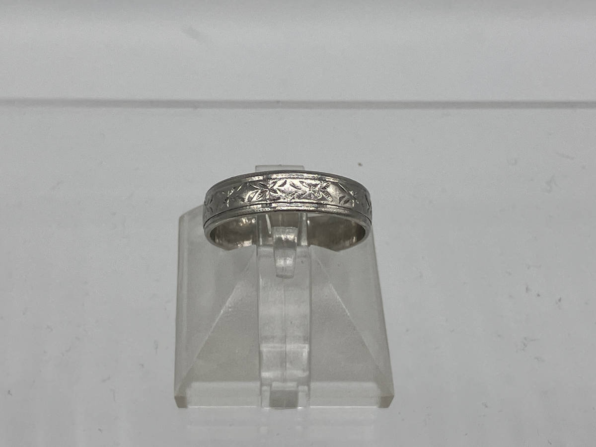 【当店一番人気】 Pt850 甲丸 かまぼこ型 2.8cm #13 リング プラチナ台
