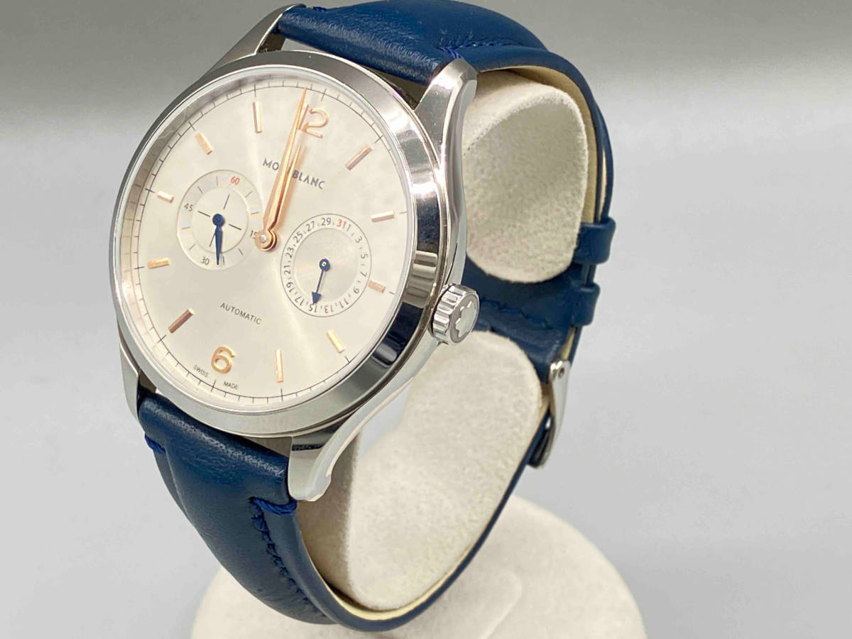 MONT BLANC| worn te-ji chronograph .-7403 | self-winding watch type wristwatch 