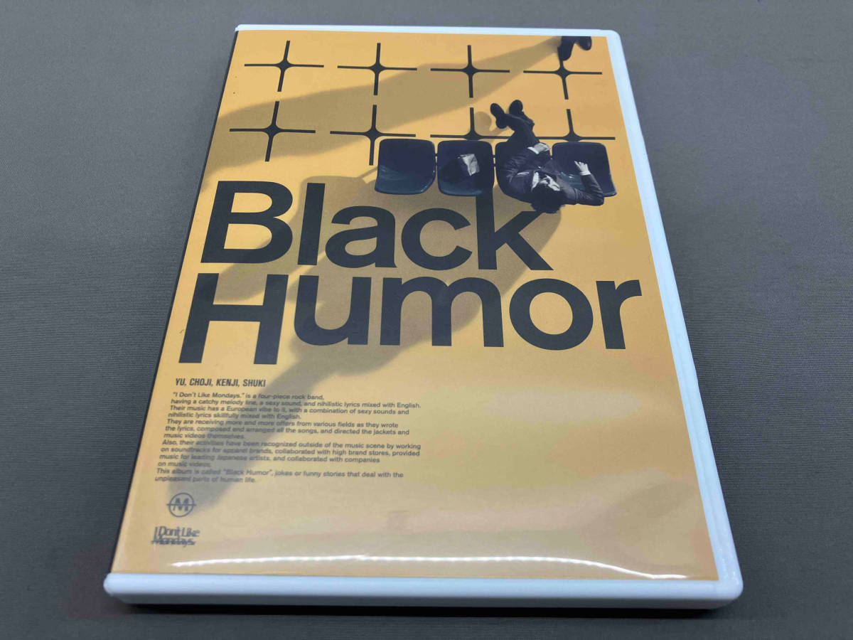 【CD】I DON'T LIKE MONDAYS. /Black Humor(DVD付)_画像1