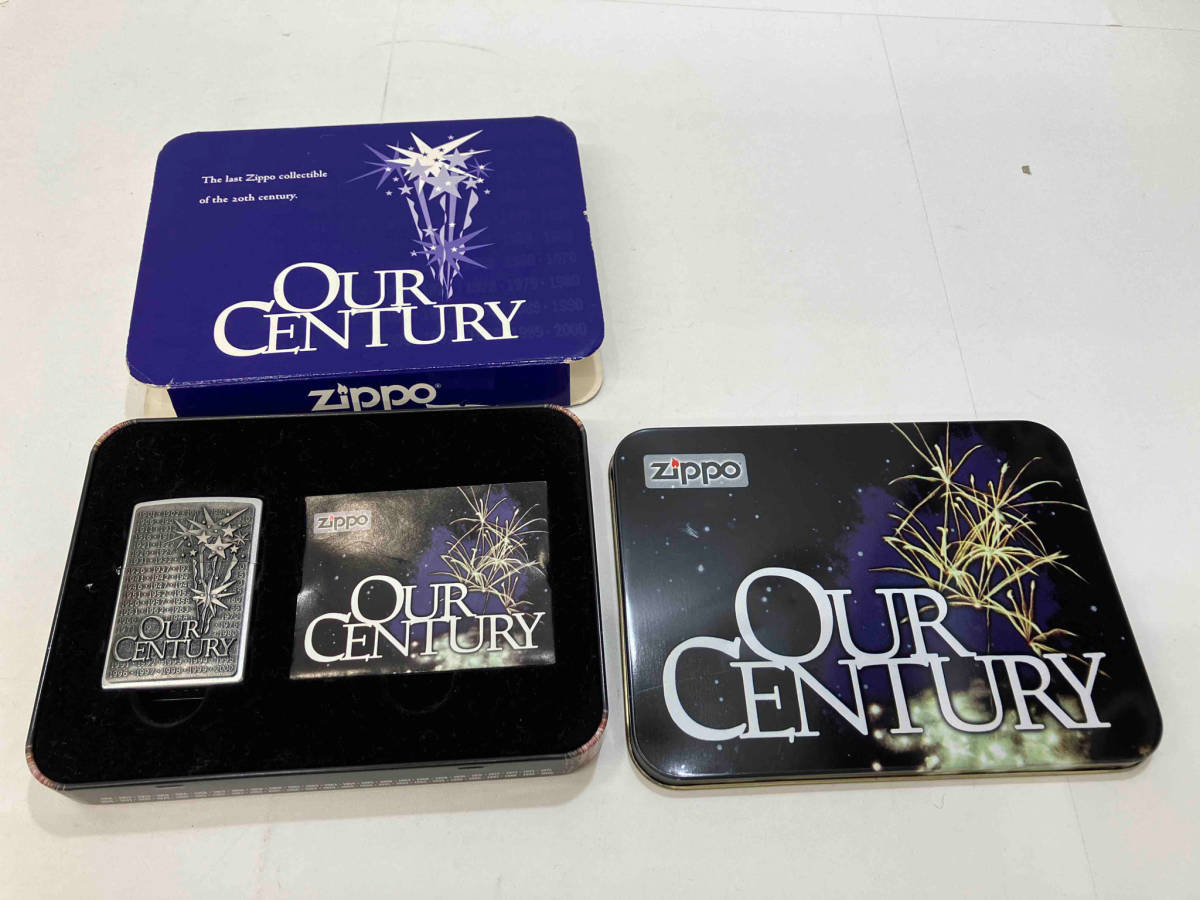 未使用品 美品 OURCENTURY ZIPOO 1999年製 店舗受取可_画像1