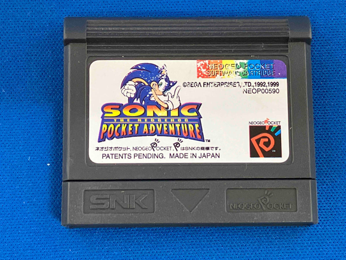 NEOGEO POCKET ソニック・ザ・ヘッジホッグ ポケットアドベンチャー ネオジオポケット_画像1