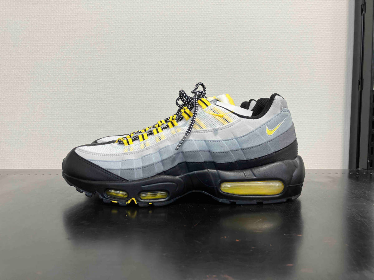 NIKE ナイキ AIR MAX 95 TOUR YELLOW エアマックス95 ツアーイエロー 29cm グレー 609048-057 スニーカー シューズ 靴 メンズ_画像1