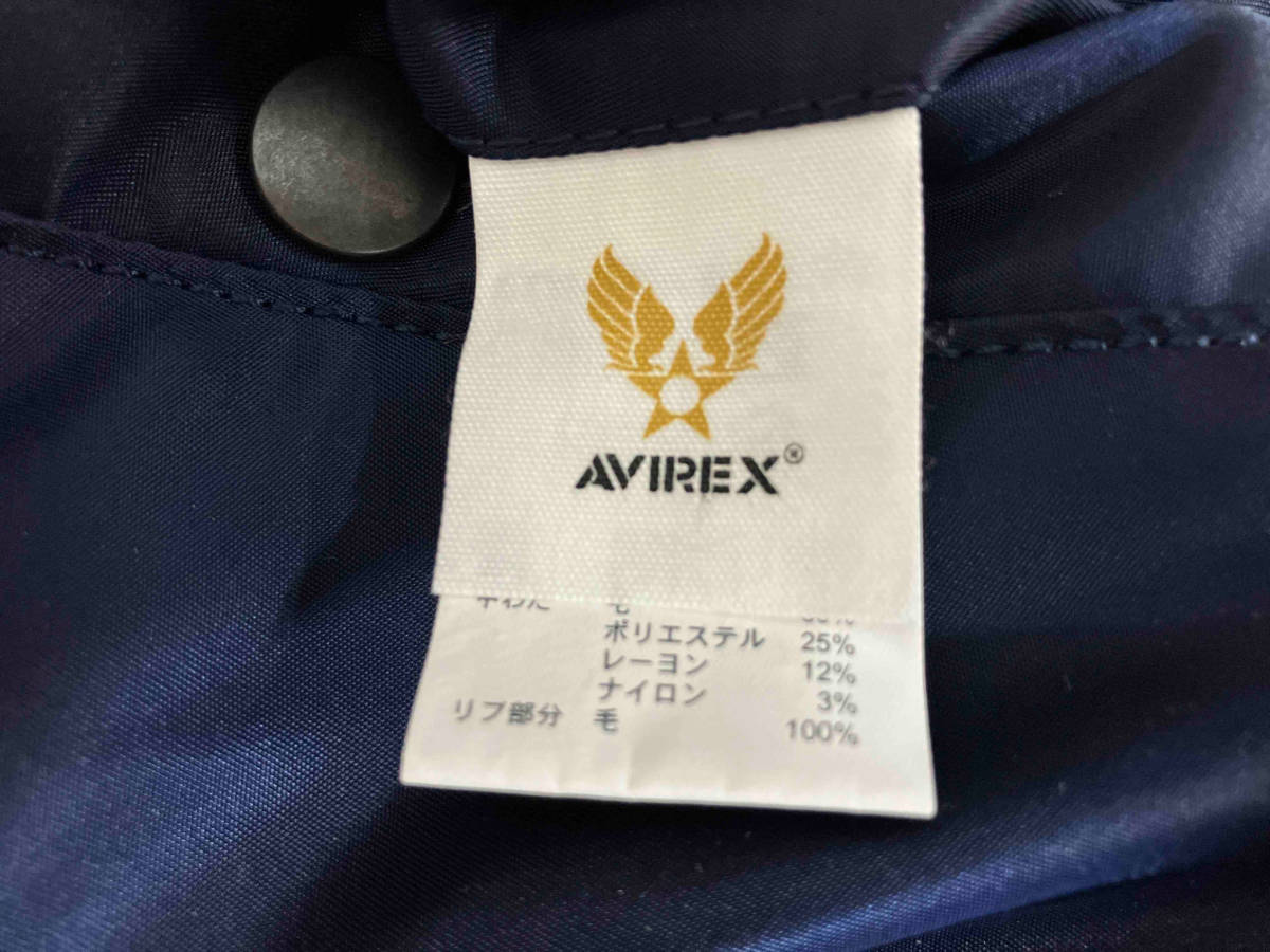 AVIREX アビレックス アヴィレックス フライトジャケット 直営店舗限定 B-15C 6172170 ネイビー 38サイズ_画像7