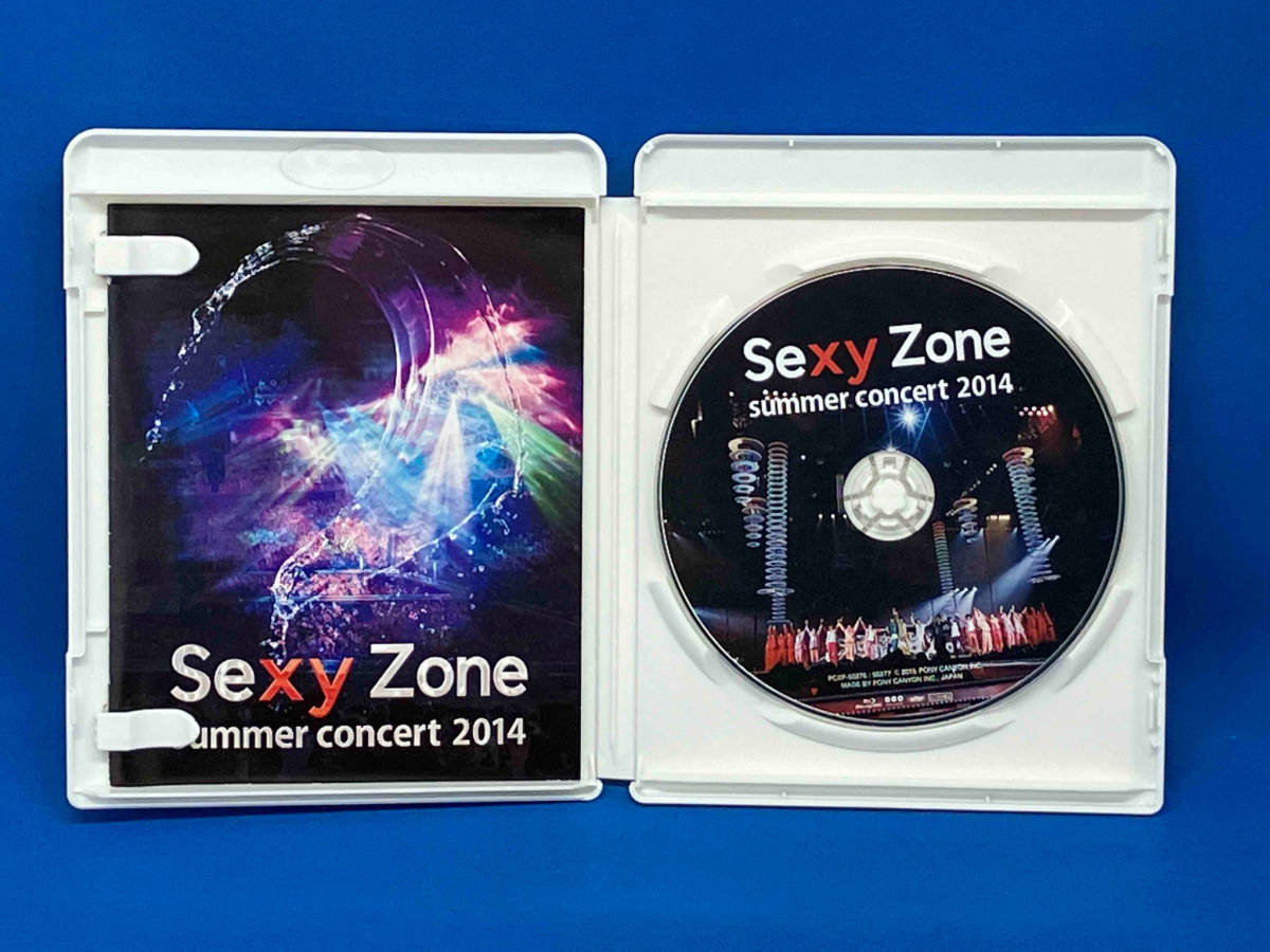 【1円スタート】Sexy Zone summer concert 2014(Blu-ray Disc) 【訳あり品】_画像3