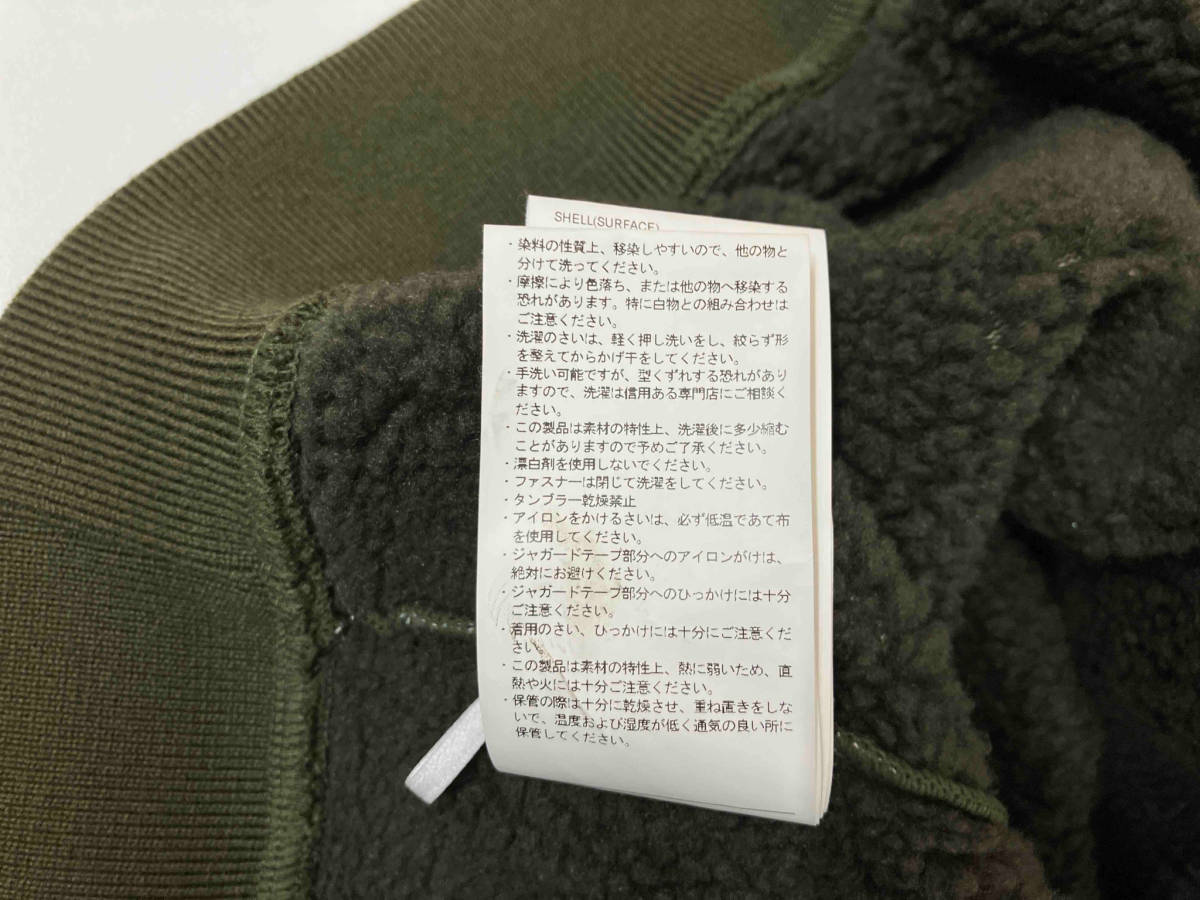 WTAPS MERCER JACKET POAC.BOA OLIVE DRAB ダブルタップス マーサー ボア ジャケット オリーブ ドラブ 222ATDT-JKM02 サイズ3