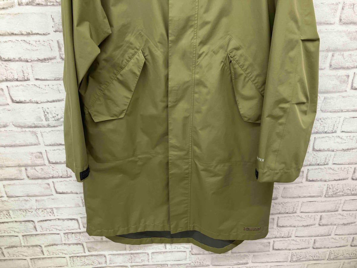 MARMOT マーモット COMODO MODS COAT TOMLJK05BB GORE-TEX ゴアテックス カーキー Sサイズ ポリエステル_画像4