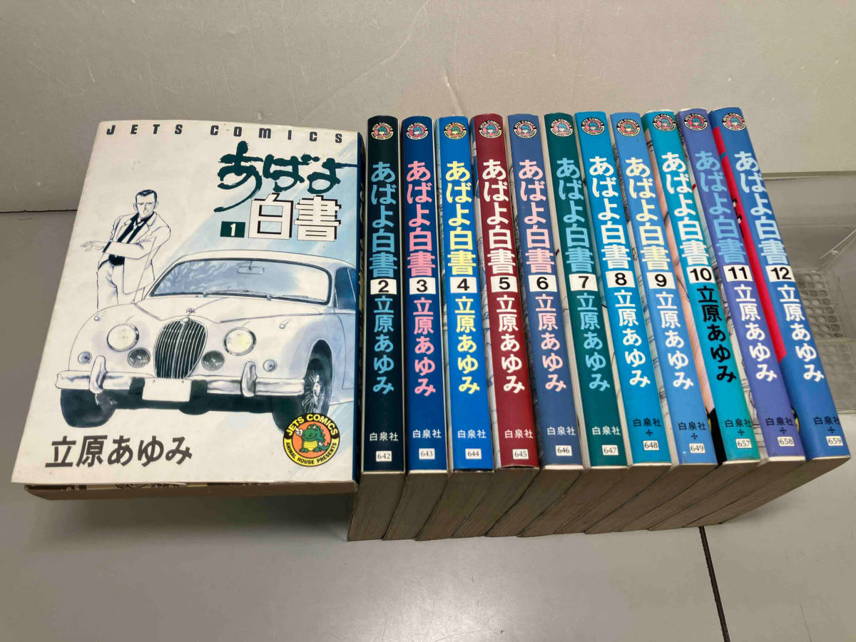 あばよ白書　立原あゆみ　白泉社　全 1 2巻完結セット_画像1