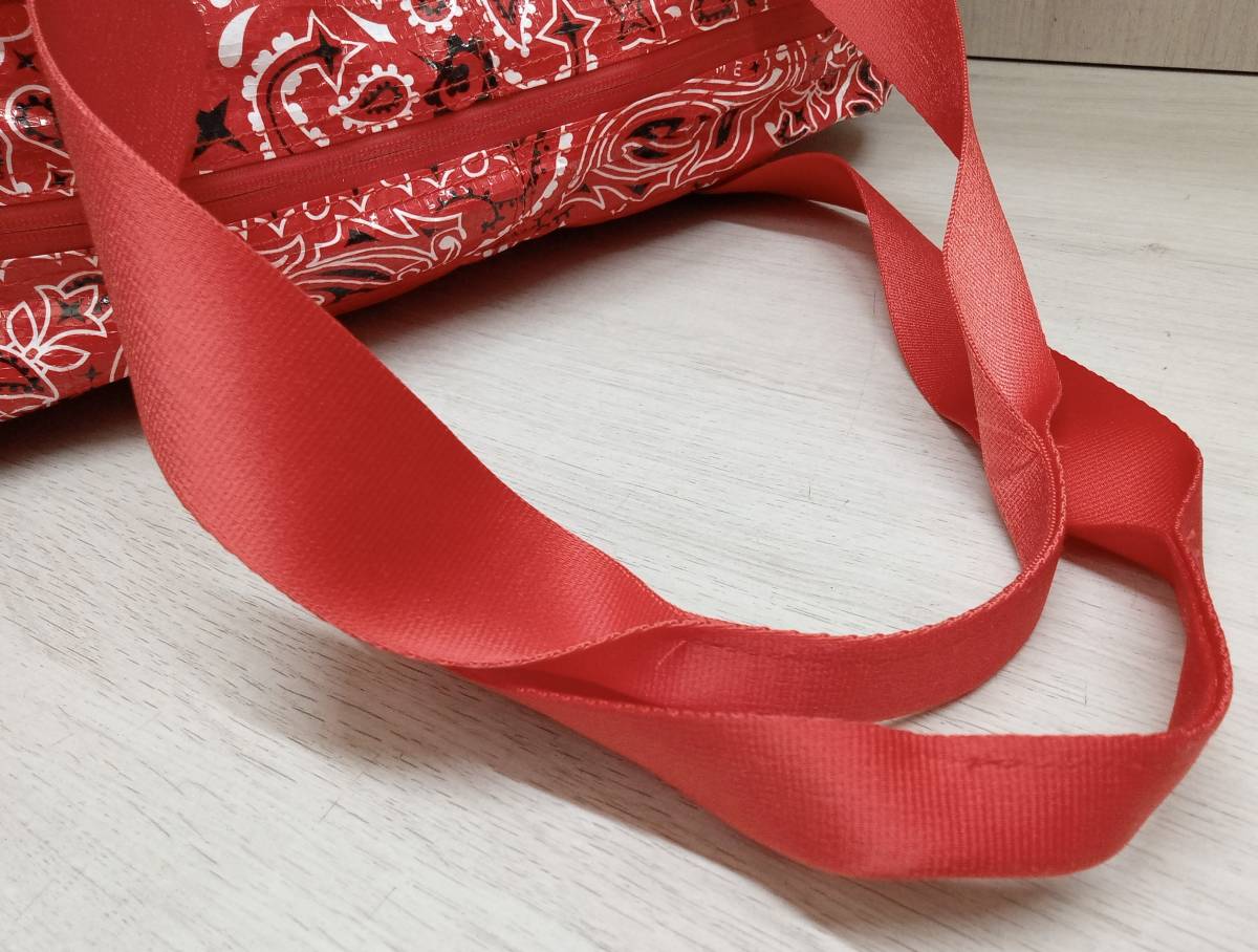 Supreme/シュプリーム/トートバッグ/21ss/Bandana Tarp Large Duffle/レッド系