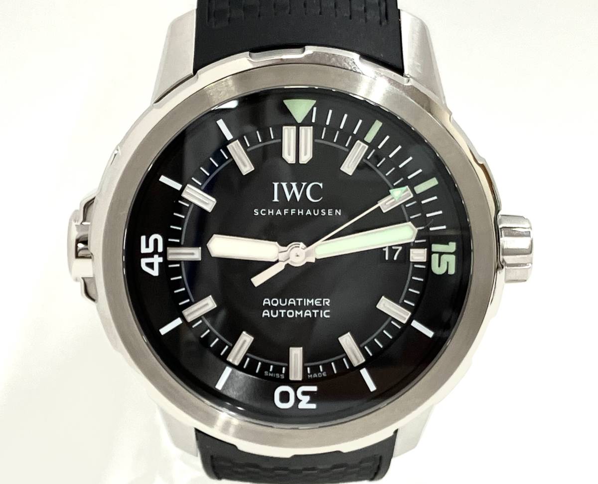 IWC アイダブリュシー AQUATIMER アクアタイマー 自動巻き 腕時計IW329001 3936568 ギャランティ 簡易ボックス有りの画像1