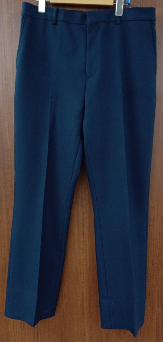 Acne Studios アクネ ストゥディオズ FN-MN-TROU000487 Tailored Trousers スラックス ネイビー サイズ50 LLサイズ相当 メンズ_画像1