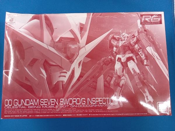 プラモデル バンダイ 1/144 GN-0000GNHW/7SGD2 ダブルオーガンダム セブンソード/G インスペクション RG 「ガンダム00V戦記」 プレバン限定_画像1