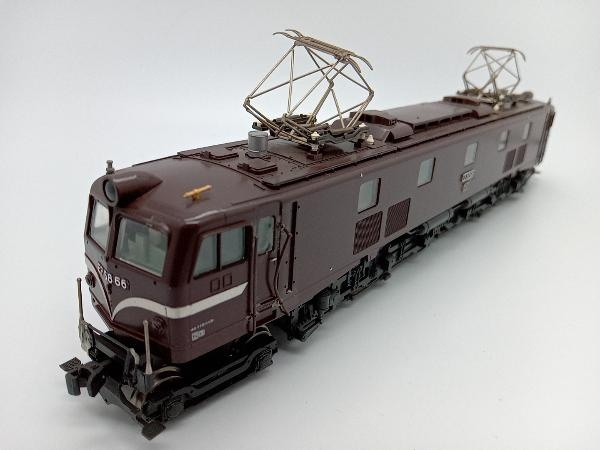 ジャンク 【現状品】HOゲージ KATO 1-302 EF58形66号機 電気機関車 茶色 鉄道模型 大窓