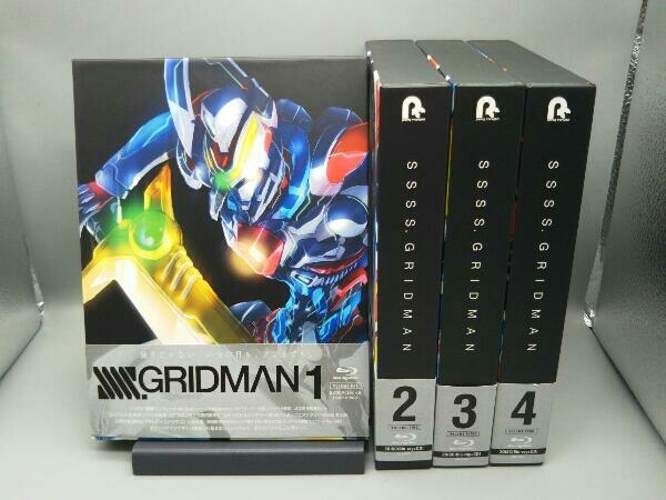 【帯付き】 【※※※】[全4巻セット]SSSS.GRIDMAN 1~4(Blu-ray Disc)_画像1