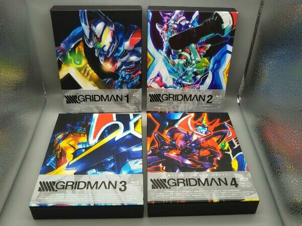 【帯付き】 【※※※】[全4巻セット]SSSS.GRIDMAN 1~4(Blu-ray Disc)_画像2