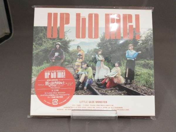【未開封品】 Little Glee Monster CD UP TO ME! (初回生産限定盤) (Blu-ray Disc付)_画像1
