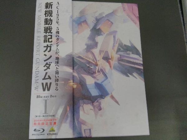 【Blu-ray】新機動戦記ガンダムW Blu-ray BOX 1(Blu-ray Disc)(期間限定生産版)_画像1