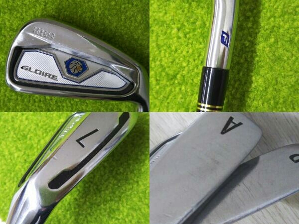 TaylorMade GLOIRE F N.S.PRO930GH フレックスR 5-9,P,A 7本セット アイアンセット 店舗受取可_画像8