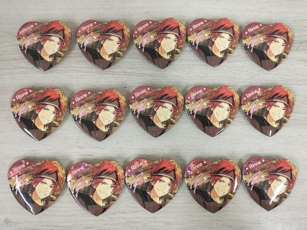 あんさんぶるスターズ!! 宝石心晴 ハート型缶バッジ A 天城燐音 中国限定 15個セット