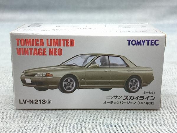 トミーテック 1/64 トミカ リミテッド ヴィンテージ ネオ ニッサン スカイライン オーテックバージョン 92年式(ゆ06-05-23)_画像1