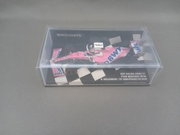 MINICHAMPS 1/43 BWT レーシング ポイント F1 チーム メルセデス RP20 ニコ・ヒュルケンベルグ F1 70周年記念GP 2020 ミニチャンプス