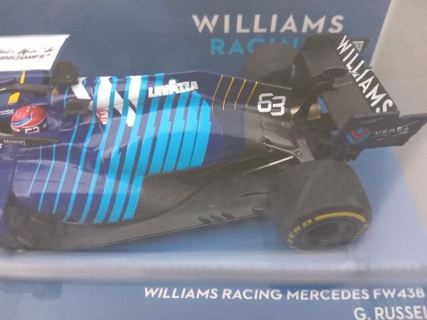 MINICHAMPS 1/43 ウィリアムズ レーシング メルセデス FW43B ショージ・ラッセル バーレーンGP2021 ミニチャンプス_画像7