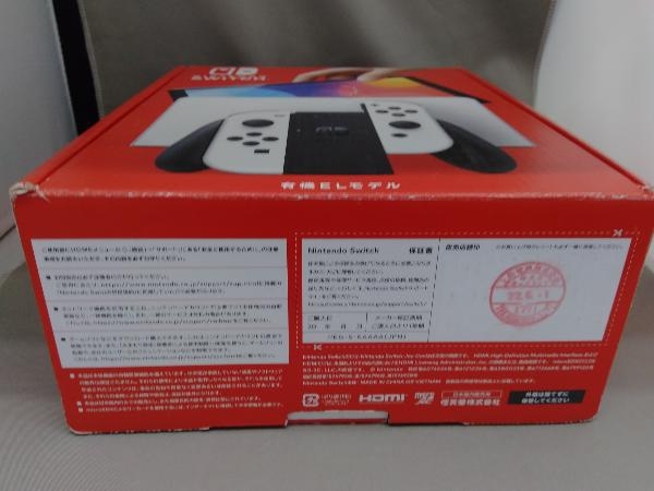 Nintendo Switch(有機ELモデル) Joy-Con(L)/(R) ホワイト(HEGSKAAAA)_画像4